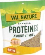 NATURE VALLEY - FAMILY SIZE PACK - Oats Honey Protein Granola Cereal, Granola Bars, Made with Real Honey, 481 Grams Package of Protein Granola - Image 5