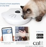 Catit PIXI Smart 6-Meal Feeder – Automatic and Customizable Feeding Schedule with App Support - White - Image 5