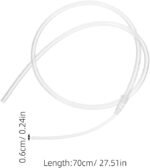 Beavorty Breastfeeding Silicone Tube Replacement Reusable Lactation Aid Tube Flexible Breastmilk Auxiliary Device for Daily and Nighttime Use - Image 6