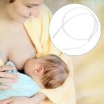Beavorty Breastfeeding Silicone Tube Replacement Reusable Lactation Aid Tube Flexible Breastmilk Auxiliary Device for Daily and Nighttime Use - Image 8