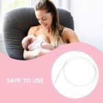 Beavorty Breastfeeding Silicone Tube Replacement Reusable Lactation Aid Tube Flexible Breastmilk Auxiliary Device for Daily and Nighttime Use - Image 9
