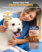 oneisall Dog Grooming Kit for Heavy Thick Hair&Coats/Low Noise Rechargeable Cordless Waterproof Dog Clippers for Grooming Animals&Pets/Pet Shaver with Stainless Steel Blade and Paw Trimmer - Image 7