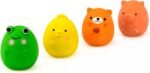 Chiwava 4PCS 2.4'' Squeak Latex Puppy Toy Funny Animal Sets Pet Interactive Play for Small Dog Assorted Color - Image 4