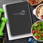 Wellness Planner & Fitness Log - Daily Diet & Health Journal with Weight Loss, Wellness Journal Notebook for Tracking Fitness, Sleep, Nutrition, Meal, Habits, A5(5.8 x 8.6 inch) (Black Silvery) - Image 7