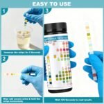125 Strips - Urine Test Strips for Urinalysis 14 Parameters - Testing Kit for Kidney, Liver, UTI, Ketone, Protein and 9 More - Image 5