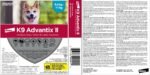 K9 Advantix II Flea and Tick Treatment for Medium Dogs weighing 4.6 kg to 11 kg (10 lbs. to 24 lbs.)-2 doses - Image 3