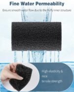 Pawfly Pre-Filter Sponge Fish Tank Filter, Fry Protection High-Density Filter Sponge for Mechanical Filtration, 12 Pack - Image 3