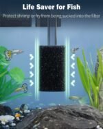 Pawfly Pre-Filter Sponge Fish Tank Filter, Fry Protection High-Density Filter Sponge for Mechanical Filtration, 12 Pack - Image 7