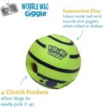 Wobble Wag Giggle Ball, Interactive Dog Toy, Fun Giggle Sounds When Rolled or Shaken, Pets Know Best, As Seen On TV, NOT A CHEW TOY - Image 4