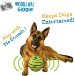 Wobble Wag Giggle Ball, Interactive Dog Toy, Fun Giggle Sounds When Rolled or Shaken, Pets Know Best, As Seen On TV, NOT A CHEW TOY - Image 9