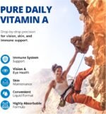 CanPrev Vitamin A Drops 15ml, 10,000IU Liquid Vitamin A with 450-Servings, Support Eye Health, Skin, Bone Wellness & Immune Function, Formulated with All-Trans-Retinyl-Palmitate - Vegan & Gluten-Free - Image 3