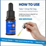 CanPrev Vitamin A Drops 15ml, 10,000IU Liquid Vitamin A with 450-Servings, Support Eye Health, Skin, Bone Wellness & Immune Function, Formulated with All-Trans-Retinyl-Palmitate - Vegan & Gluten-Free - Image 6