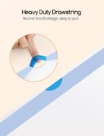 MeoWant Cat Litter Box Liners, 20 Count Heavy Duty Drawstring Cat Litter Receptacles Bags for Meowant MW-SC01 Automatic Cat Litter Box - Image 4