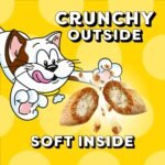 TEMPTATIONS Mix-Ups Cat Treats, Catnip (Chicken, Catnip & Cheddar Flavour), 454g Tub - Image 5