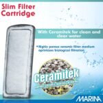Marina A291 Slim Filter Carbon Plus Ceramic Cartridge, 3-Count, White - Image 5