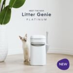 Litter Genie Platinum Stainless Steel Cat Litter Pail | Odour Control, Easy Roll Refill | Holds 8 Days of Waste, Durable Design - Image 3
