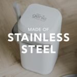 Litter Genie Platinum Stainless Steel Cat Litter Pail | Odour Control, Easy Roll Refill | Holds 8 Days of Waste, Durable Design - Image 4