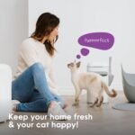 Litter Genie Platinum Stainless Steel Cat Litter Pail | Odour Control, Easy Roll Refill | Holds 8 Days of Waste, Durable Design - Image 8