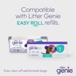 Litter Genie Platinum Stainless Steel Cat Litter Pail | Odour Control, Easy Roll Refill | Holds 8 Days of Waste, Durable Design - Image 11