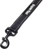 Maxpower Planet - Heavy Duty Dog Leash - 6ft Long with Double Traffic Handle Reflective Black - Perfect for Medium to Large Dogs - Image 6