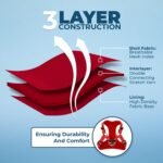 Best Pet Supplies Voyager, Fully Adjustable Step-in Mesh Harness with Reflective 3M Piping (Red, Medium) - Image 5