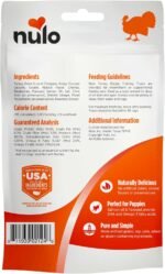 Nulo Freestyle Trainers Dog Treats: Grain Free Dog Training Treats - Healthy Low Calorie Treat Reward for Adult and Puppy Dogs - Gluten Free Dog Treat for Any Size or Breed - Turkey Recipe - 4 oz Bag - Image 8