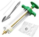 Baby Bird Feeding Kit 6PCS/Set 50ml Baby Birds Feeding Syringe with Hose and Spoons Hand Device with Scale and Positioning Screw for Sick Bird - Image 6