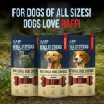Bully Sticks 6 Inch Standard 6 Pack Odorless for Dogs – Single Ingredient, 100% Natural Grass-Fed Beef Chews in Resealable Pouch, Long-Lasting Rawhide-Free Dental Treats, High in Protein - Image 9