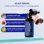 Routine Wellness Scalp Serum for Thinning Hair – Promotes Visibly-Thicker, Fuller-Looking Hair – Lightweight, Science-Backed with Red Clover & Peptides - 30ml - Image 4