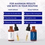 Routine Wellness Scalp Serum for Thinning Hair – Promotes Visibly-Thicker, Fuller-Looking Hair – Lightweight, Science-Backed with Red Clover & Peptides - 30ml - Image 8