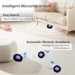 ORSDA Cat Toys Ball, Automatic Fast Rolling Ball in Pouch, Hide and Seek Cat Toy for Indoor Cats, Motion Chirping Activated Moving Ball, 7 Holes Mat Mouse Catching Game - Image 6