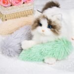 Nydotd 3pcs Cat Toys Cat Pillows, Catnip Toys Interactive Cat Kicker Toy Soft and Durable Plush Fabric Kick Sticks Chasing Chewing Filled Chew for Puppy Kitty Exercise (Gray, Beige, Grass Green) - Image 8