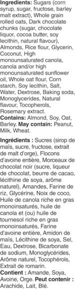 NATURE VALLEY Coconut Dark Chocolate Granola Bars, No Artificial Colours, No Artificial Flavours, Made with Whole Grains, Made with Real Fruit, Rich Dark Chocolate, Pack of 5 Granola Bars - Image 4