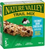 NATURE VALLEY Coconut Dark Chocolate Granola Bars, No Artificial Colours, No Artificial Flavours, Made with Whole Grains, Made with Real Fruit, Rich Dark Chocolate, Pack of 5 Granola Bars - Image 5