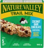 NATURE VALLEY Coconut Dark Chocolate Granola Bars, No Artificial Colours, No Artificial Flavours, Made with Whole Grains, Made with Real Fruit, Rich Dark Chocolate, Pack of 5 Granola Bars - Image 7