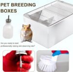 Large Lab Mouse Cage, Laboratory Rat Rodent Breeding Cage Cage, Animal Mouse Cage (M) - Image 6