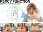 Chongker Interactive Companion Robot Cat, Handmade Weighted Stuffed Animals Plush Toy with Voice Response, Realistic Heartbeat and Purring (Ragdoll Cat 1.1) - Image 3