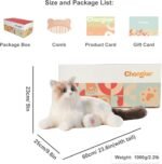 Chongker Interactive Companion Robot Cat, Handmade Weighted Stuffed Animals Plush Toy with Voice Response, Realistic Heartbeat and Purring (Ragdoll Cat 1.1) - Image 7
