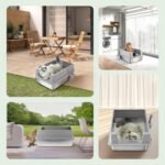 Homegroove XXXL Stainless Steel Litter Box with High Sides, 28"x20"x12" Extra Large Cat Litter Box for Big Cats, Metal Cat Litter Boxes Anti-Urine Leakage, Easy Clean (Grey) - Image 9