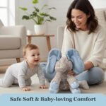 Dimple Kyle Peek A Boo Elephant Toy, Interactive Singing Stuffed Elephant Plush with Moving Ears, Musical Stuffed Animal for Babies and Toddlers, Adorable Baby Toy - Image 5