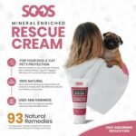 SOOS Pet Rescue Cream for Dogs and Cats - Natural Dead Sea Mineral Enriched - Fast Absorbing, Reduce Pain - Treatment of Injuries Cuts, Sores, Wounds, Scratches, Damaged Skin - 50ml (2 Pack) - Image 6