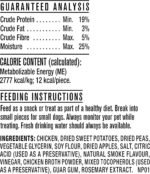 Nature's Recipe Chewy Bites, Natural Dog Treats Chicken, Sweet Potato & Apple Recipe 454g (Pack of 1) - Image 7