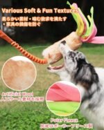 Dog Tug Toy, Bungee Tug of War Rope Toys with Squeaky Sound for Exercise & Interactive Play Games, Puppy Training Pull Toy for Small Medium Large Dogs - Image 6
