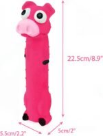 Chiwava 3 Pack 9" Squeaky Latex Dog Toys Standing Stick Animal Puppy Fetch Interactive Play for Small Medium Dogs - Image 4