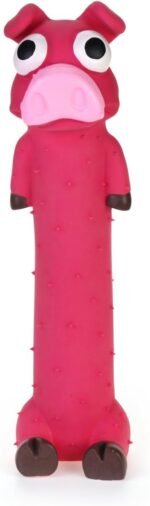 Chiwava 3 Pack 9" Squeaky Latex Dog Toys Standing Stick Animal Puppy Fetch Interactive Play for Small Medium Dogs - Image 5