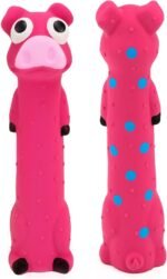 Chiwava 3 Pack 9" Squeaky Latex Dog Toys Standing Stick Animal Puppy Fetch Interactive Play for Small Medium Dogs - Image 9