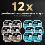 CESAR Filets in Sauce Wet Dog Food - 6 New York Strip Flavour and 6 Chicken & Garden Vegetable, 12x100g - Image 5