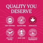 Womens Probiotic with Cranberry | 50 Billion CFU for Gut Health, Bloating Relief & Digestive Support | With Cranberry for Vaginal Health | Gut Health Supplements for Women | Made in Canada | 60 Ct. - Image 5