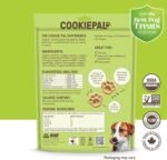 Cookie PAL Organic Soft Dog Treats (Peanut Butter & Apple), Made in Canada, Low Calorie Peanut Butter Puppy Biscuits, Human Grade Biscuits, Non-GMO, Perfect for Training Dog Treats, 250g (Pk of 3) - Image 3