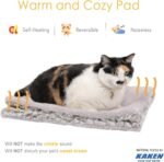 Self Heating Cat Pad Self Warming Cat Bed 27.5" x 18.5" Thermal Cat Mat for Outdoor and Indoor Large Kittens Small Puppy Pets - Image 3